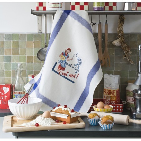 Aïda «Cordon bleu» Tea towel