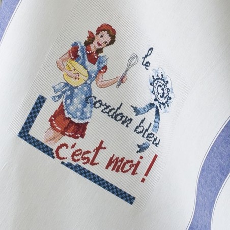 Aïda «Cordon bleu» Tea towel