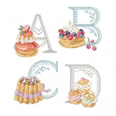 Le grand Alphabet «Pâtissier»