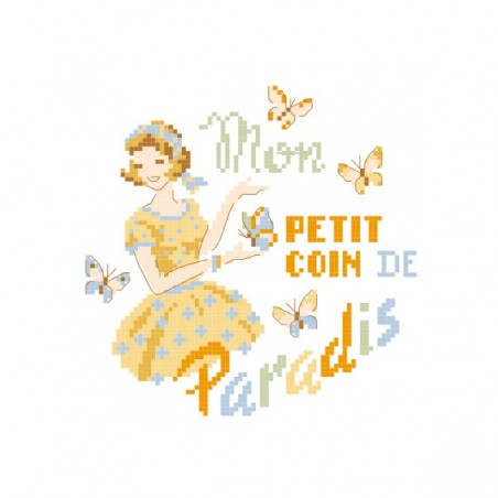 Grille « Mon petit coin de paradis »