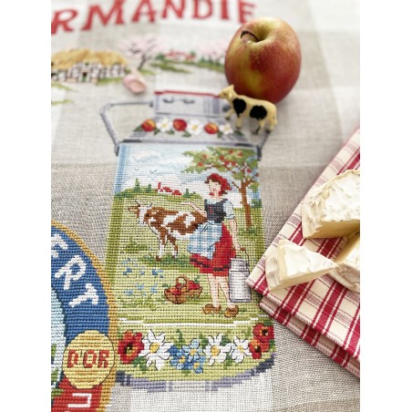 Aïda «Délices de Normandie» Tea towel