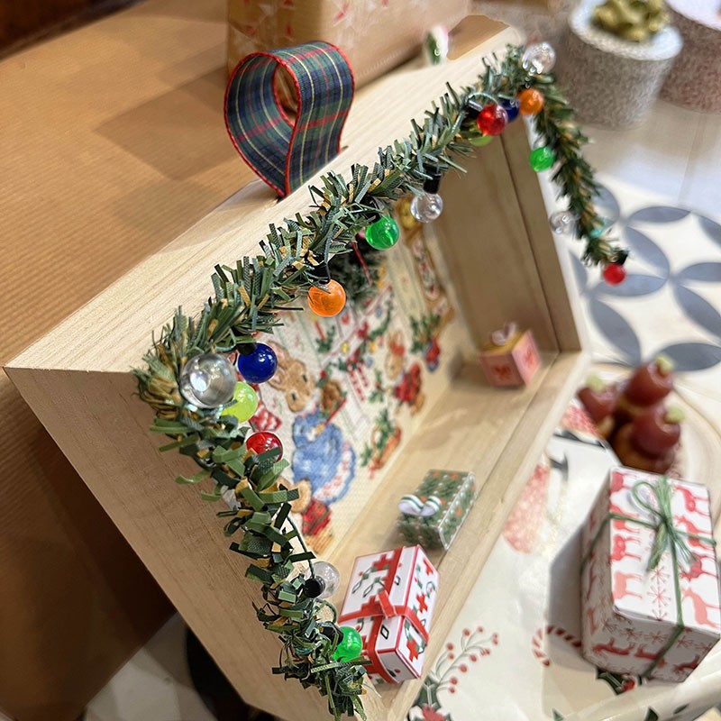 Aïda : La vitrine « Miniature de Noël »