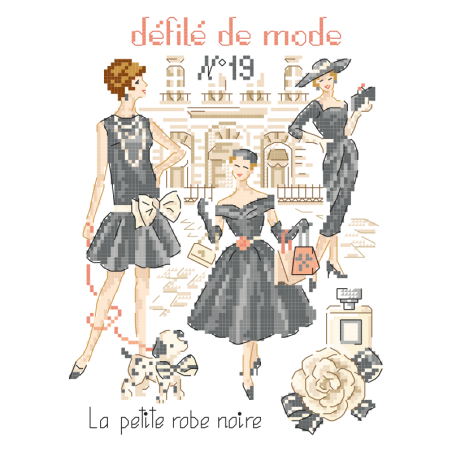 Fashion show N° 19 «La petite robe noire » chart