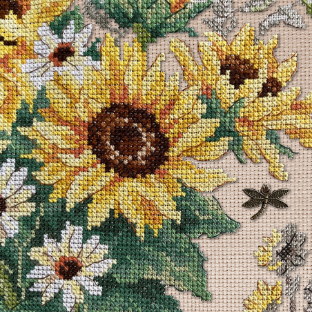 Aïda : «Tournesols» Study (maxi-pattern)