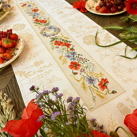 Aïda « Summer Elegance » Table runner