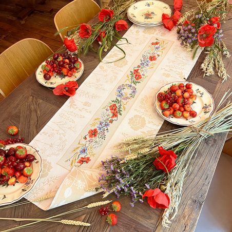 Aïda « Summer Elegance » Table runner