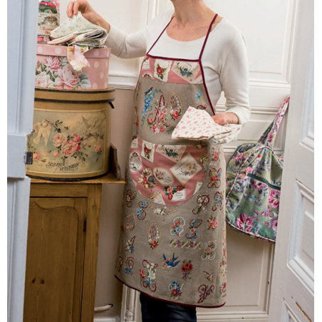 Linen « Chromo » Large apron