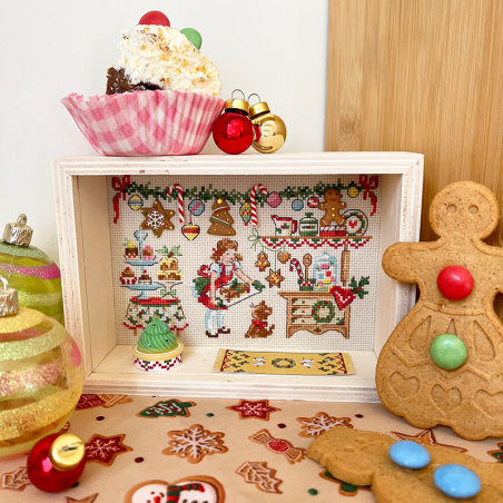 Aïda : La vitrine «Ma petite cuisine de Noël»