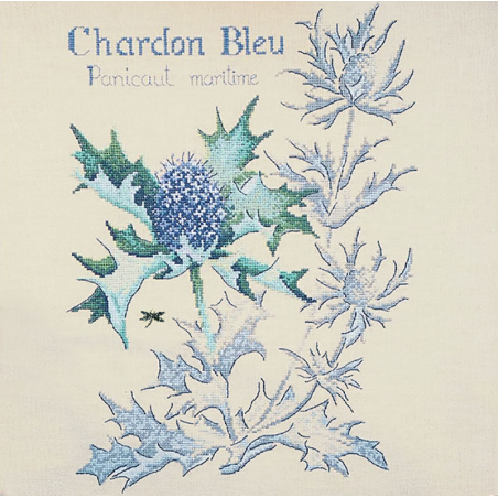 Linen : «Chardon» Study (maxi-pattern)