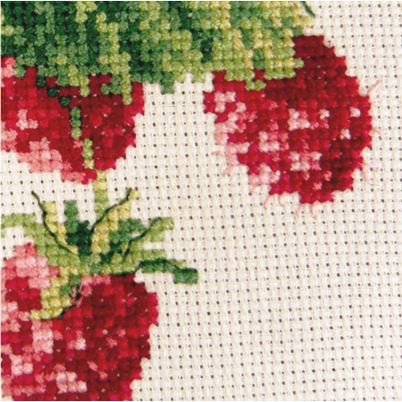 Aïda «Framboises» study (Maxi Pattern)