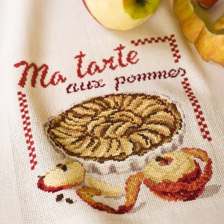 Aïda «Aux pommes» Tea towel